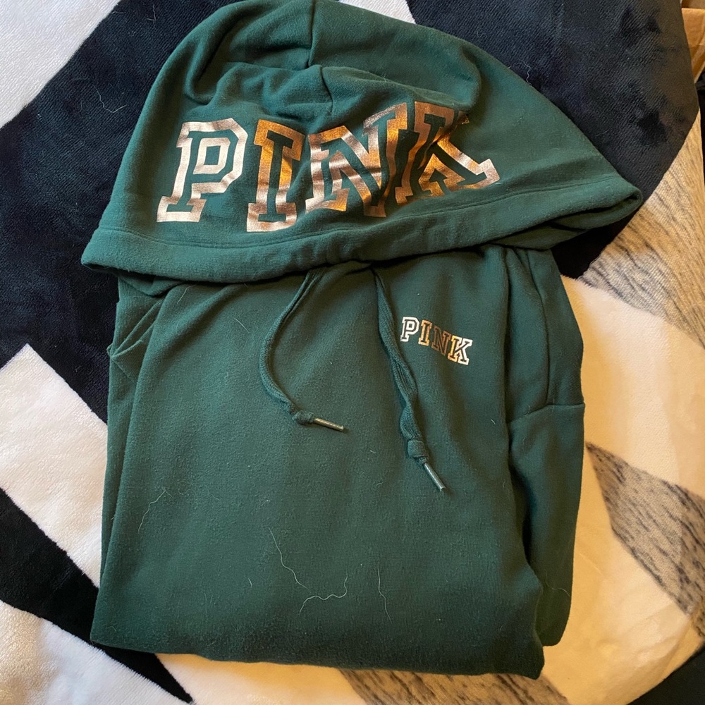 VS PINK Emerald hoodie